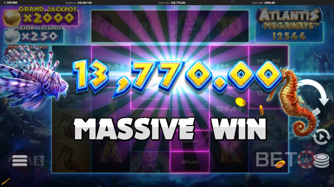 Dive into big wins in this underwater pokie