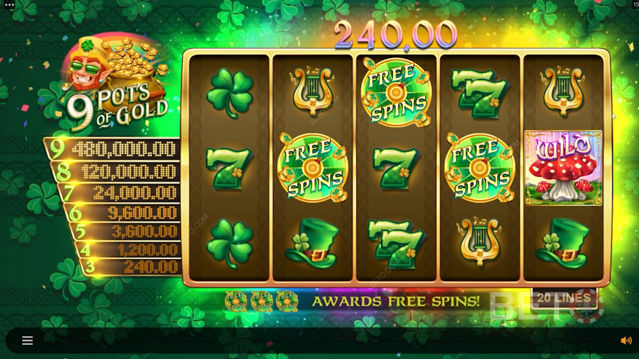 Ripper visuals in 9 Pots of Gold
