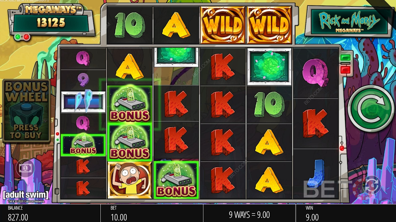 Score free spins by landing 4 or more Scatters on the pokies