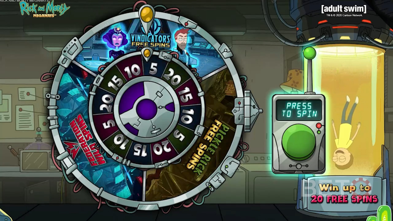 Snag the Free Spins bonus round for 150x your bet