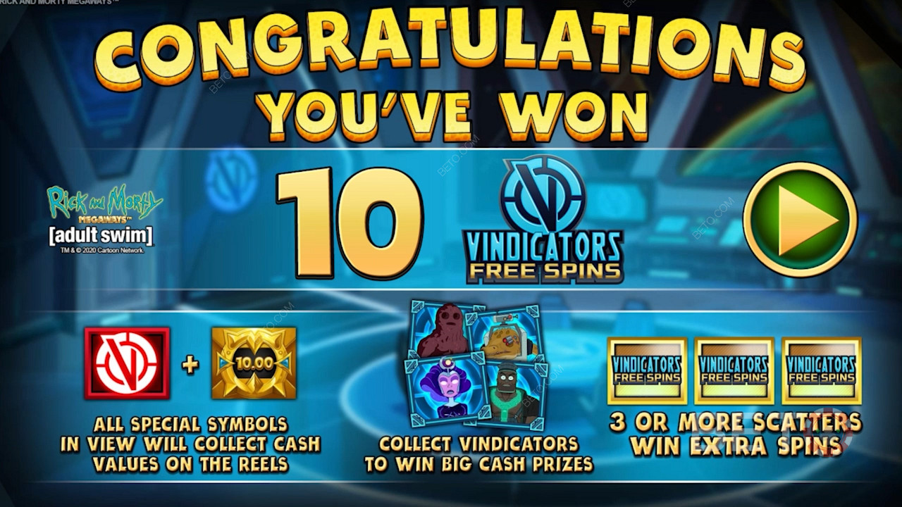 Score diverse Free Spins rounds by landing 4+ Bonus Scatters on the pokies