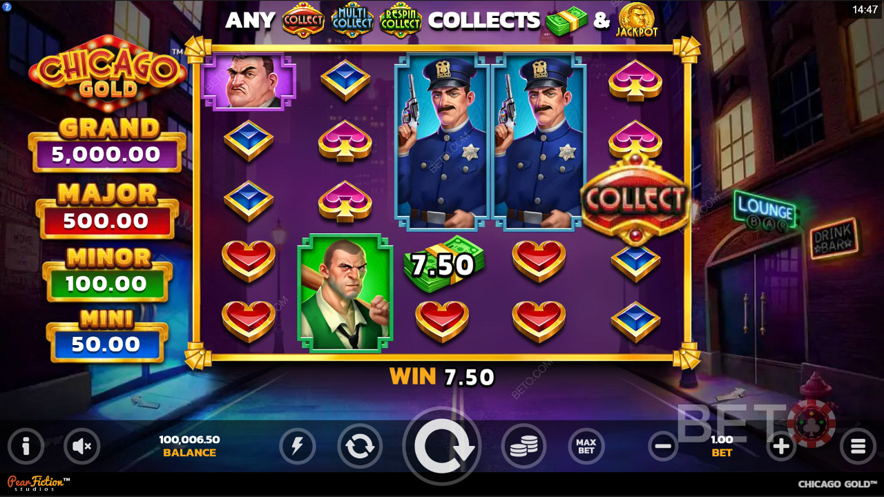 Dive into vibrant and lucrative action in this high-risk pokies game