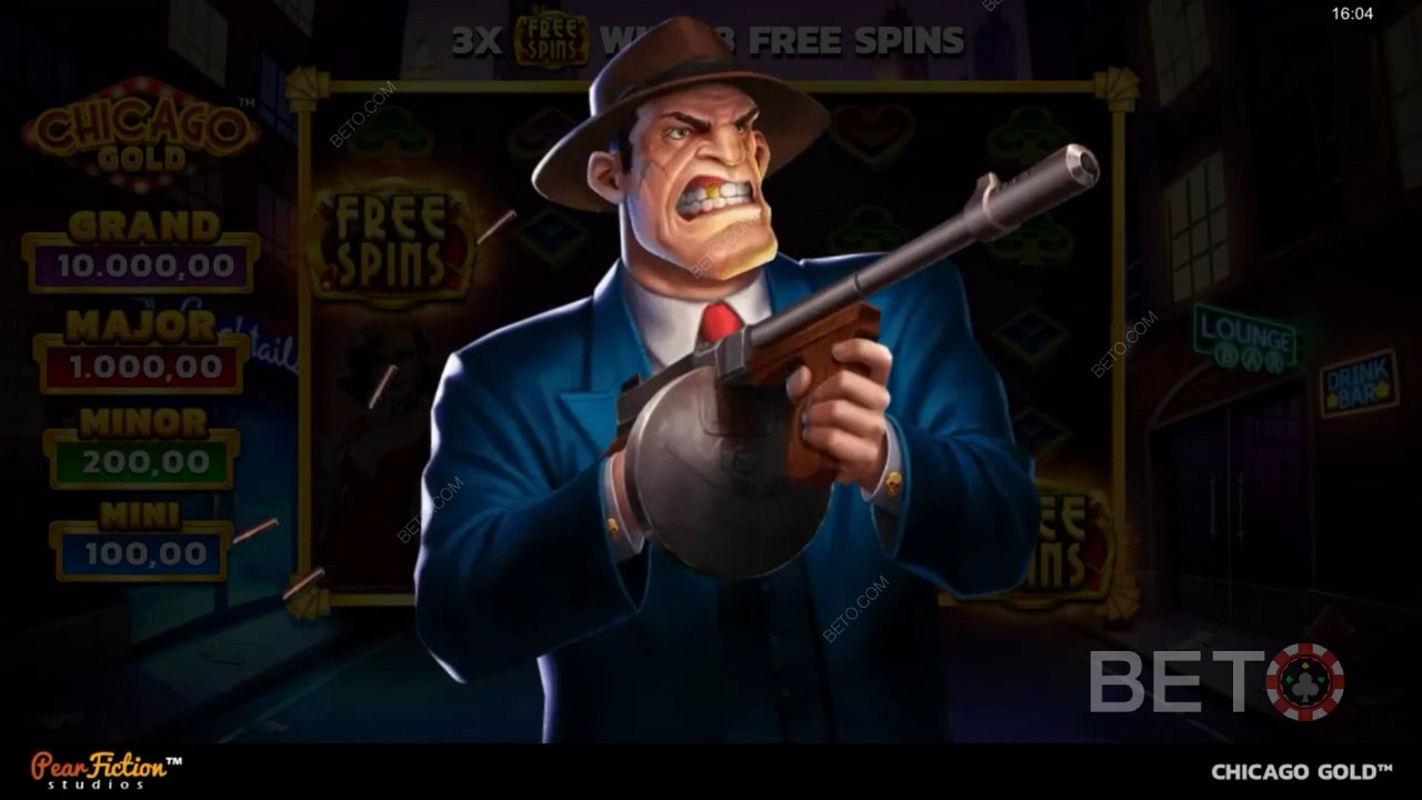 Score eight Free Spins by landing 3 Scatters