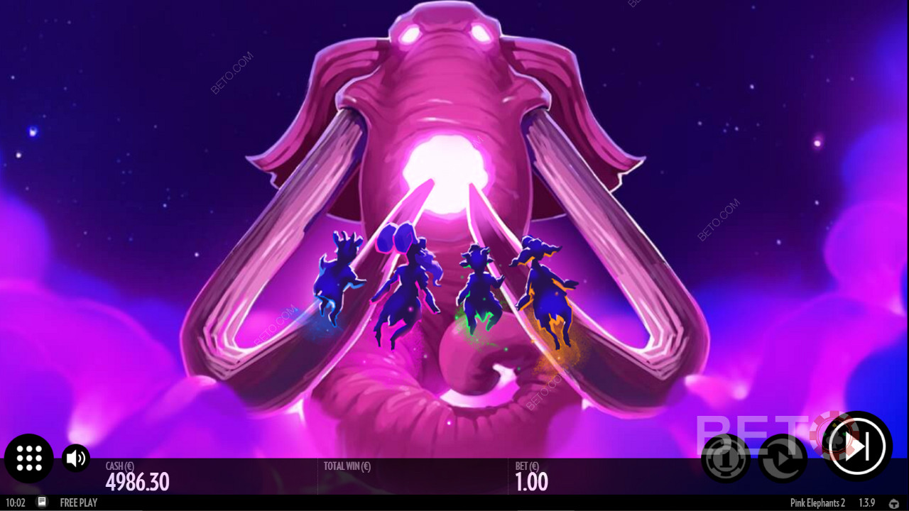 Outback night sky in Pink Elephants 2