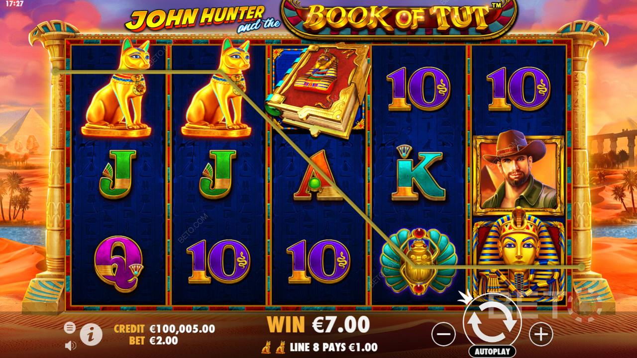 Ripper symbols in John Hunter And The Book Of Tut