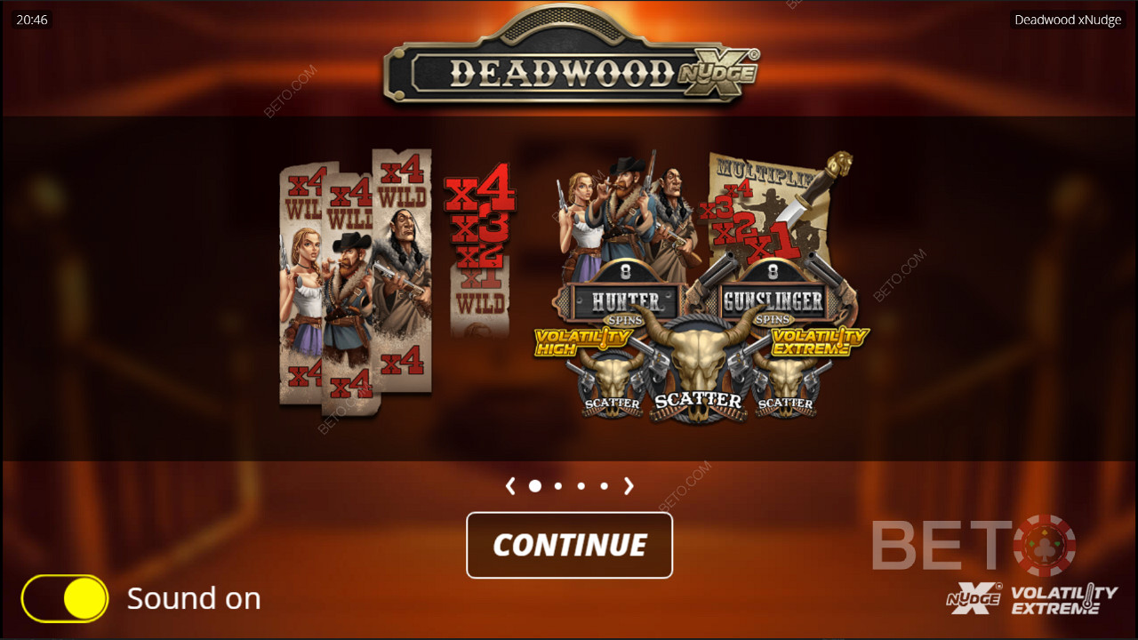 Deadwood a ripper XNudge pokie from Nolimit City