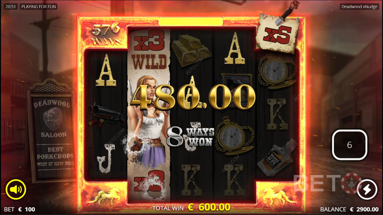 Triple Wild symbols boost your winnings