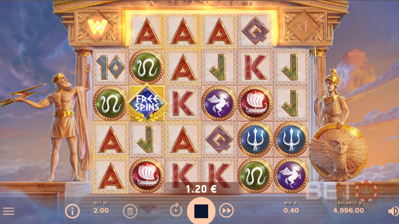 Dive into Greek myth in Parthenon: Quest for Immortality online pokie
