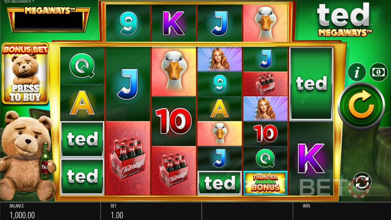 Ted Megaways is a ripper pokie from Blueprint Gaming