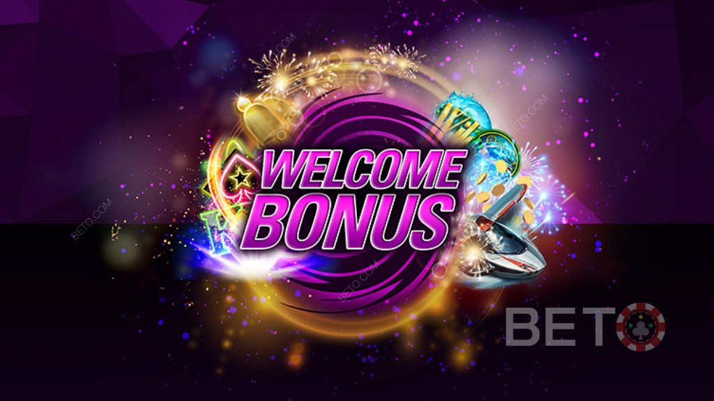 Ripper welcome bonus at Casinoin