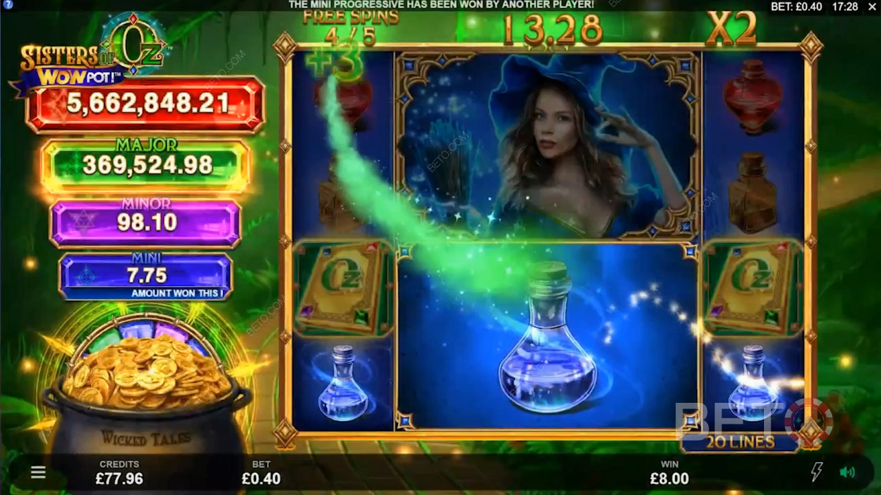 Sisters of OZ WowPot: Mega Blocks Boost Your Winning Chances