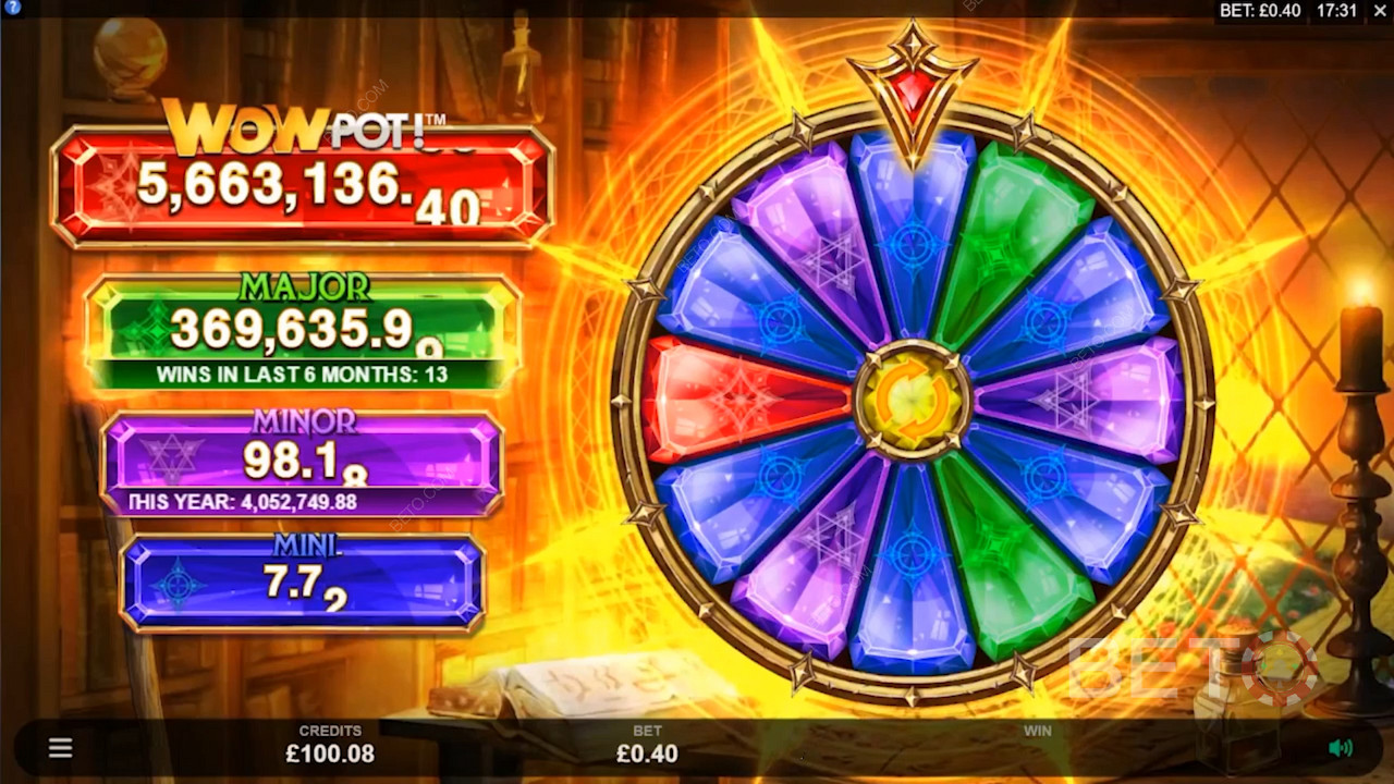Spin the Mega Jackpot Wheel for a Chance at 4 Massive Prizes