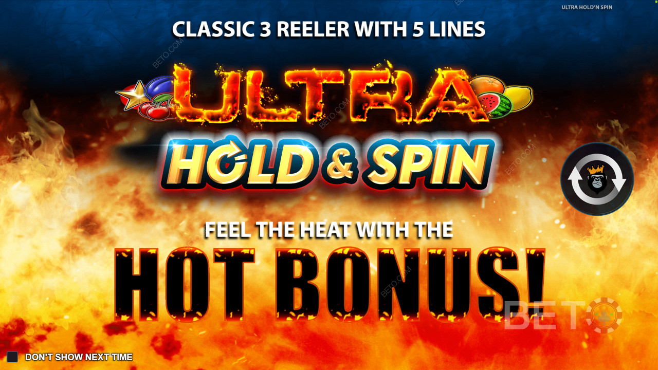 Opening scene of Ultra Hold and Spin