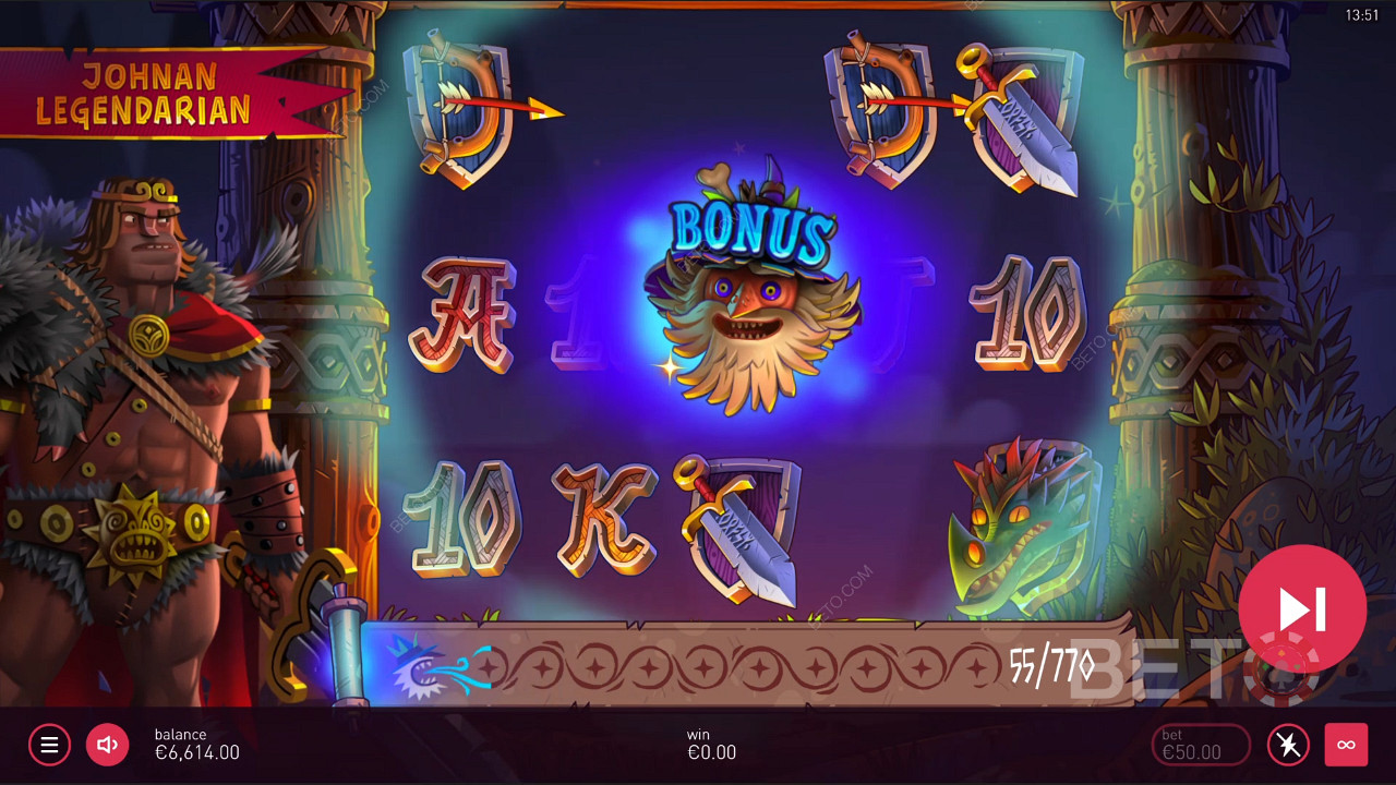 The hybrid wild-scatter symbol can trigger both bonuses - don