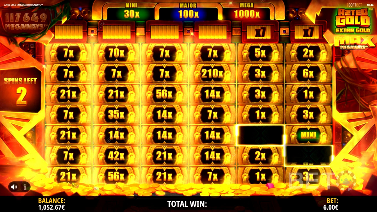 Strike it rich with Aztec Gold Cash Respins