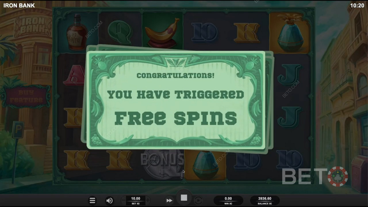 Score 3+ Scatters or nab free spins for top wins