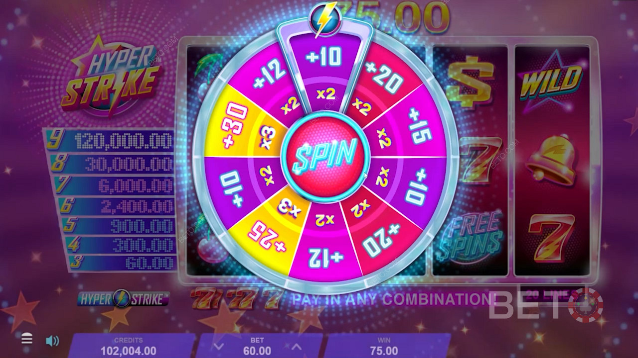 Scoring bonus rounds in Hyper Strike