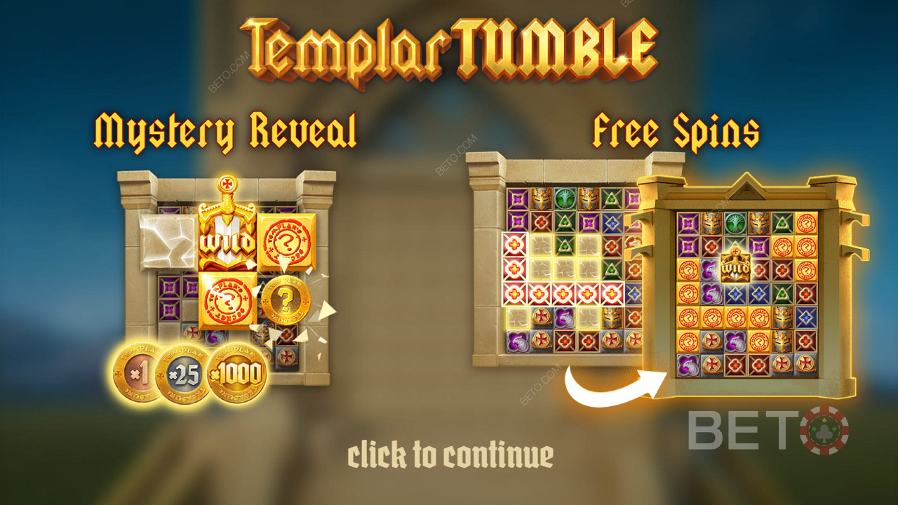 Opening scene of Templar Tumble