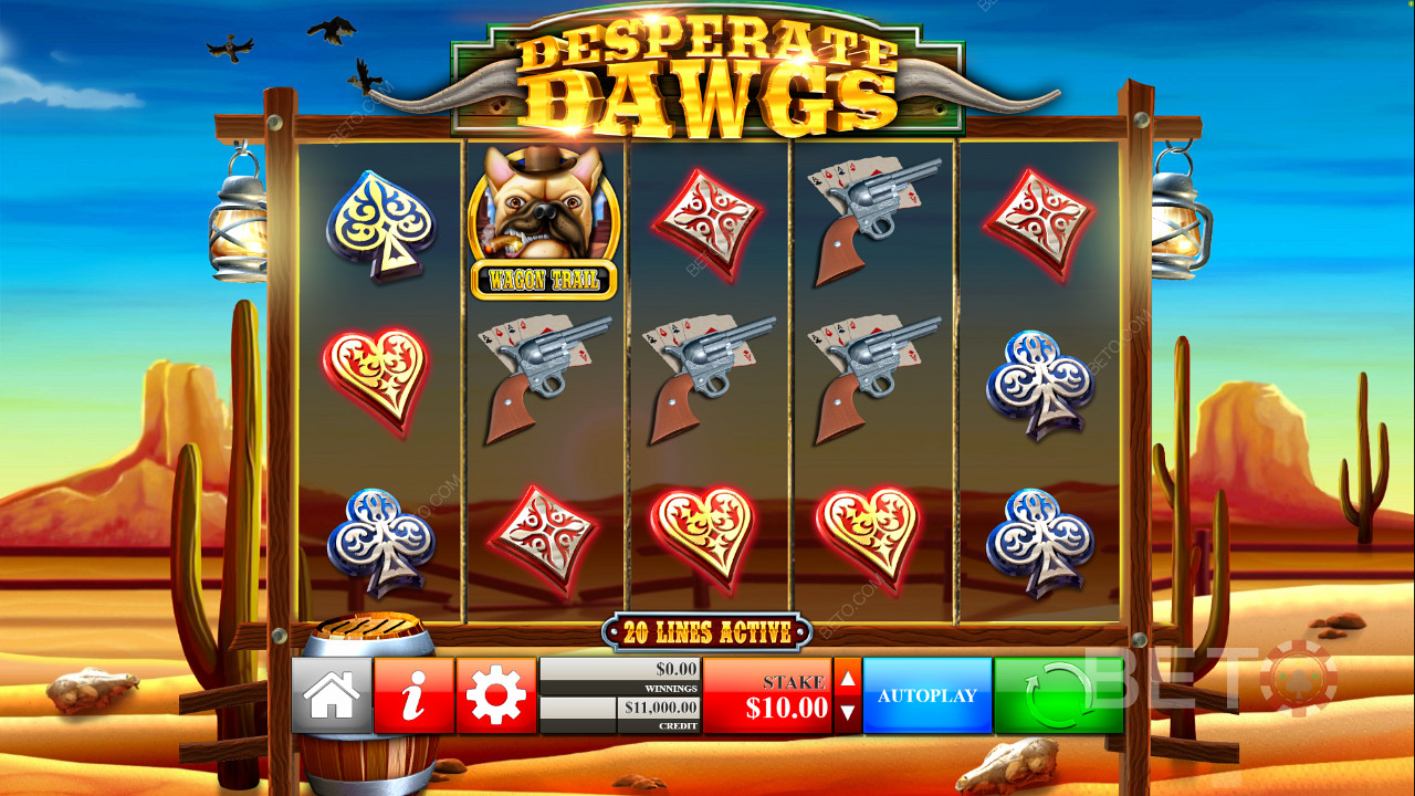 Desperate Dawgs: A ripper pokie with a unique theme
