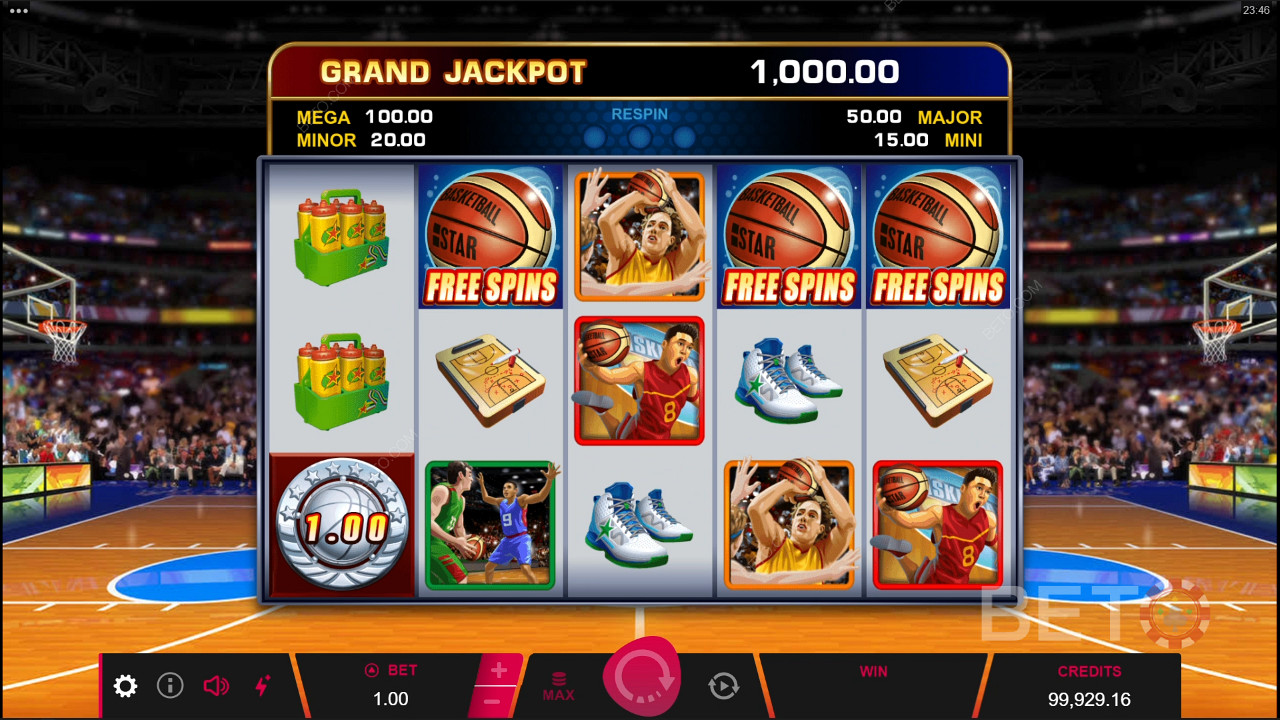 Shoot for Riches in Basketball Star On Fire with Mega Payouts