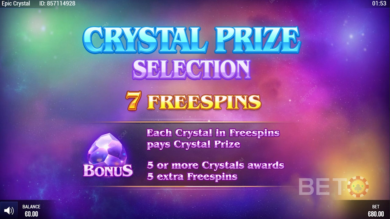 Ripper Free Spins on Epic Crystal