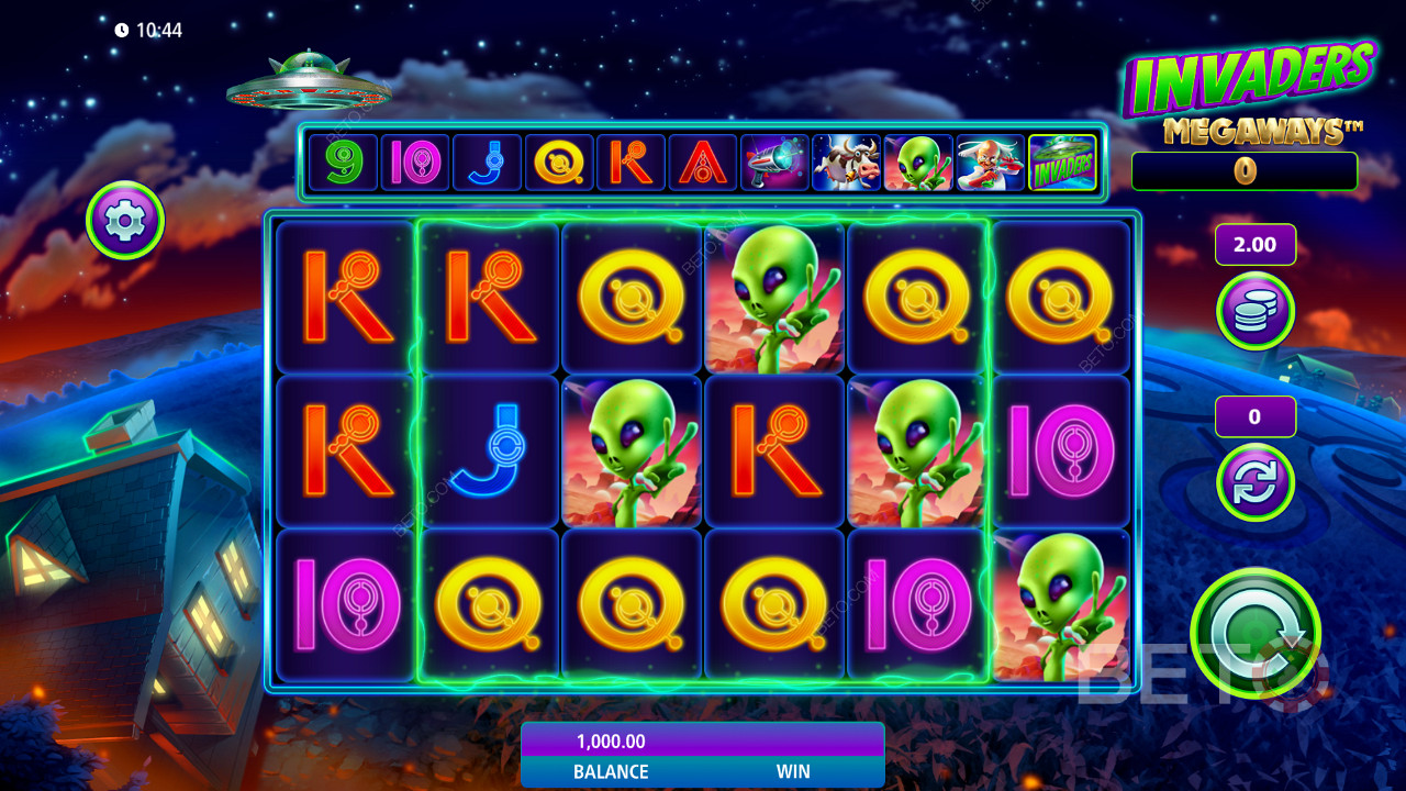 Blast off on a cosmic romp with cutting-edge pokies
