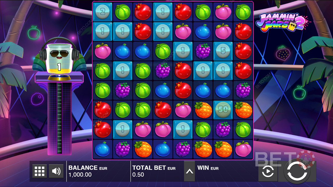Jammin Jars 2 pokie - instant cash wins with the Giga Jar Dj