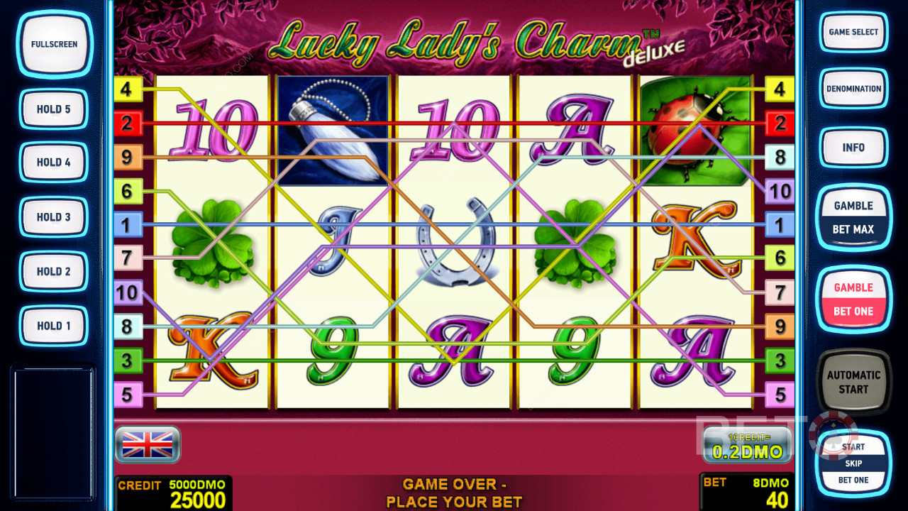 Vibrant visuals of Lucky Lady