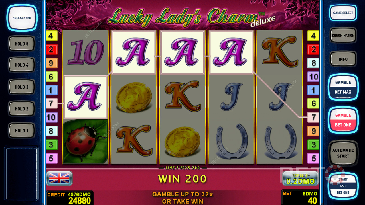 Scoring ripper wins with Lady Luck