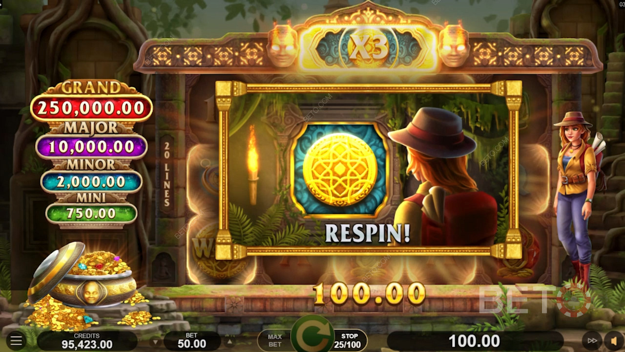 Uncover Ripper Respins with Multiplier Wilds in Amber Sterling