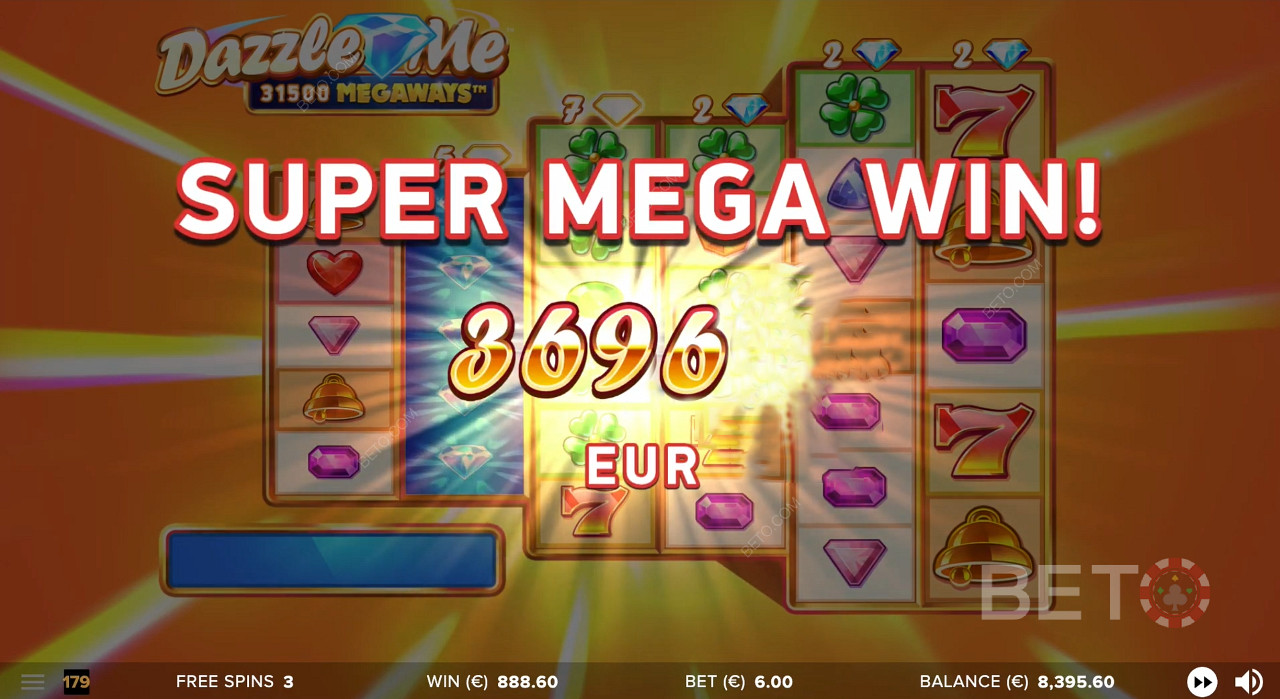 Scoring a Ripper Mega Win in Dazzle Me Megaways