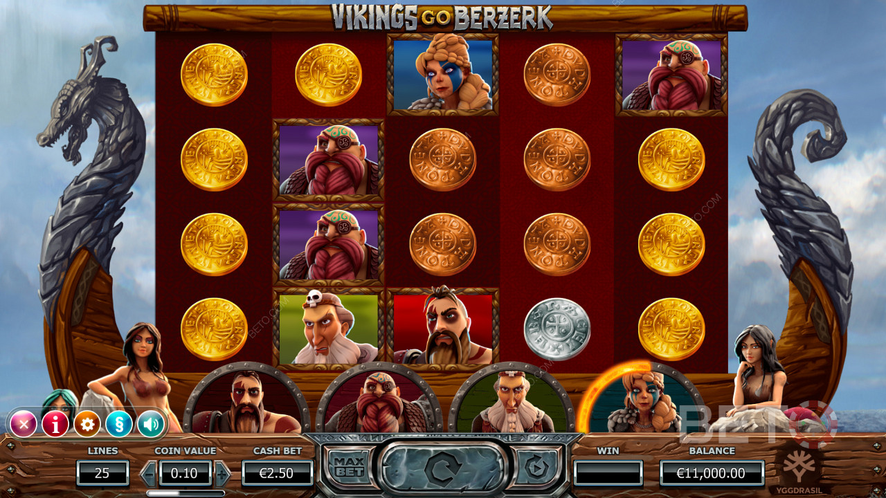 Vikings Go Berzerk pokie is packed with ripper bonus features