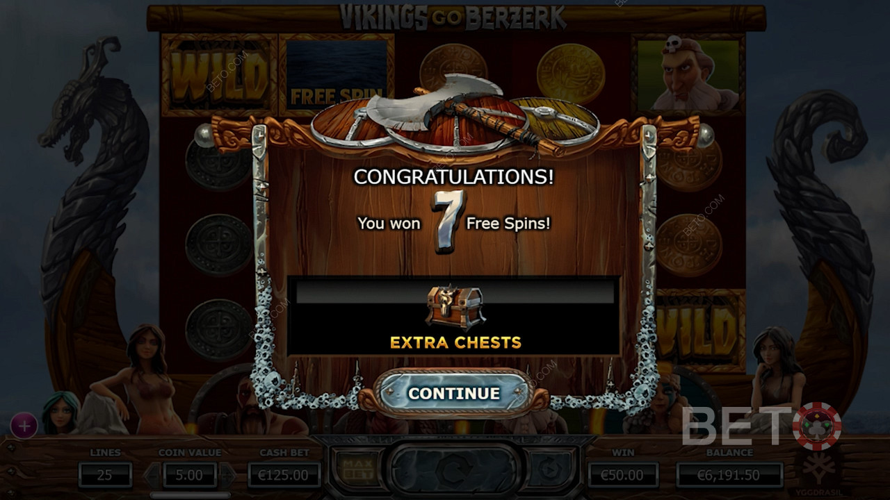 Score up to 21 free spins and bag big wins with the Free Spins bonus