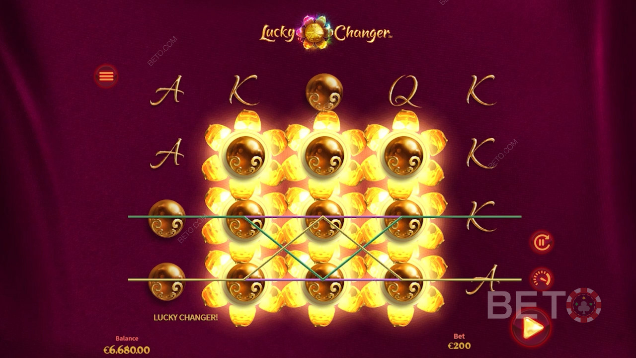 Ripper Lucky Changer feature boosts your winning chances