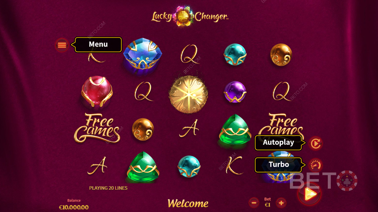 Diverse play styles in Lucky Changer