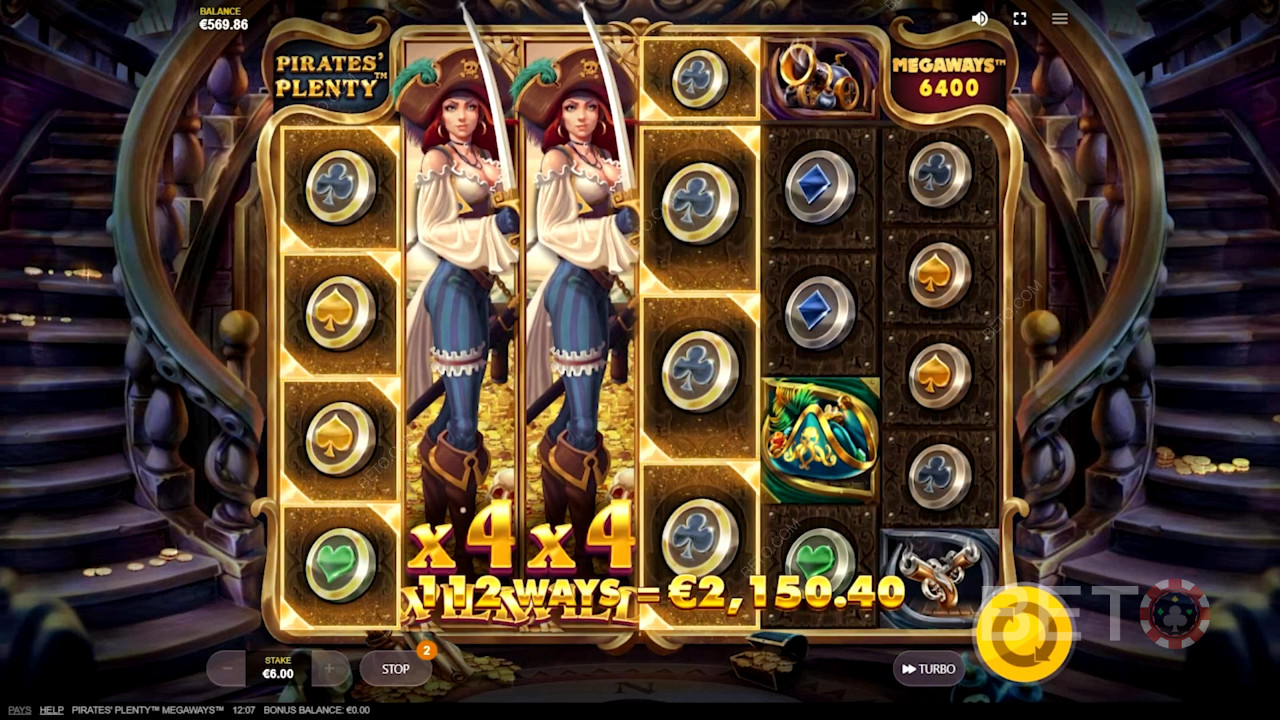 Discover expanding Wilds in Pirate