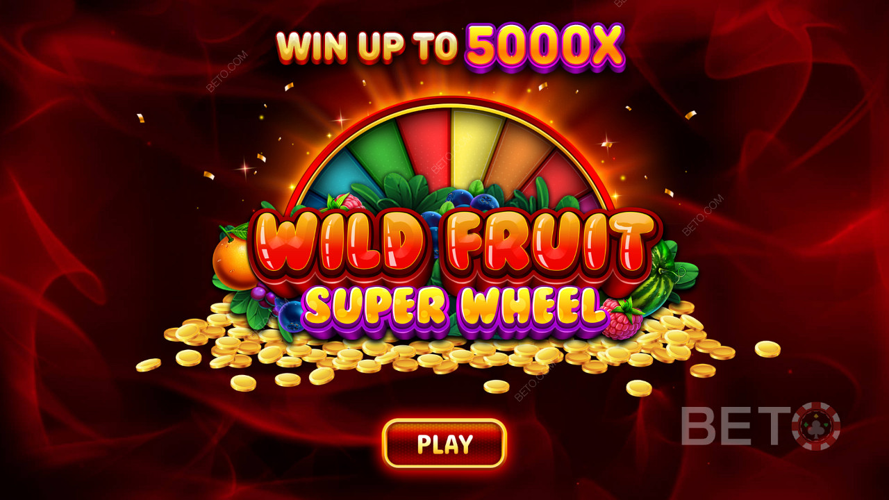Score up to 5,000x your wager