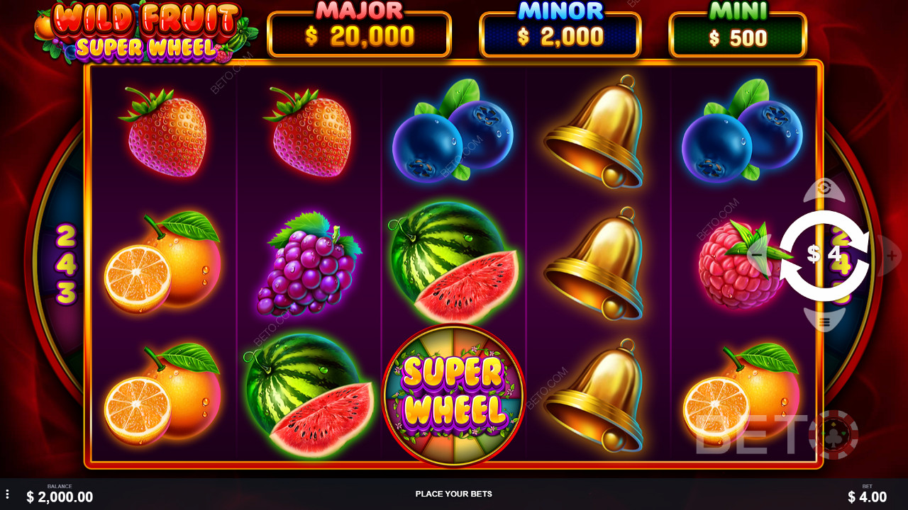 Keep an eye out for the Super Wheel - it