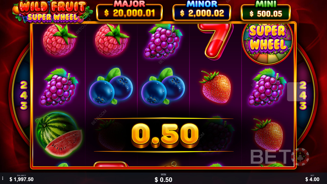 Three Ripper Bonuses: Mini, Minor, and Major