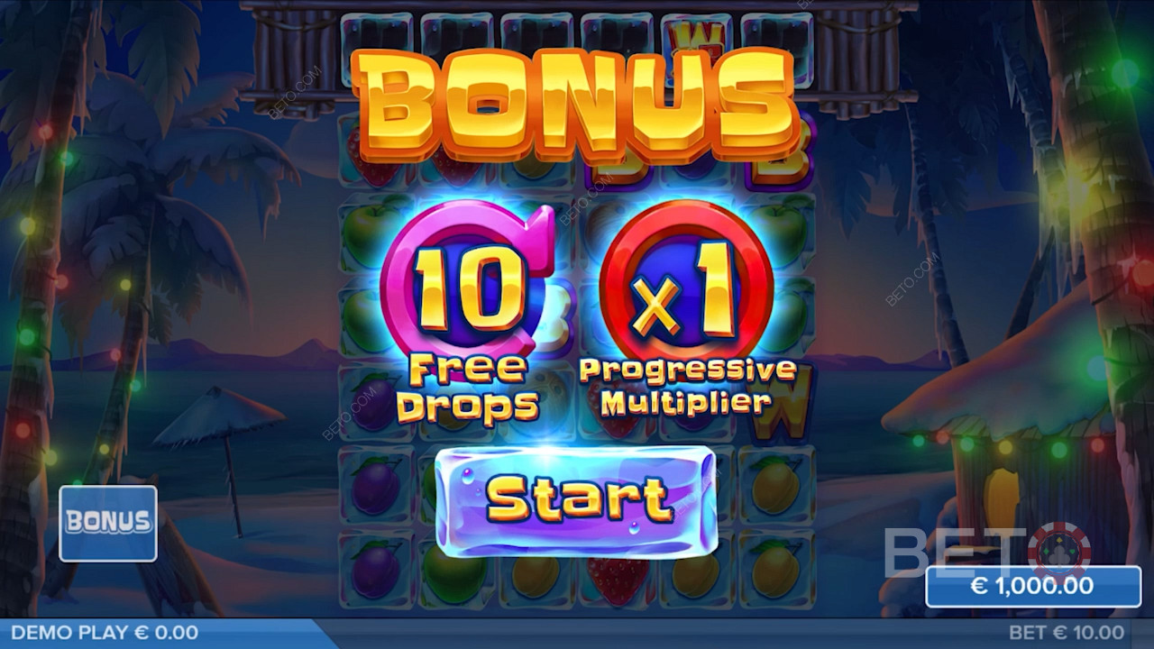 Frosty Bonus Bonanza in Tropicool