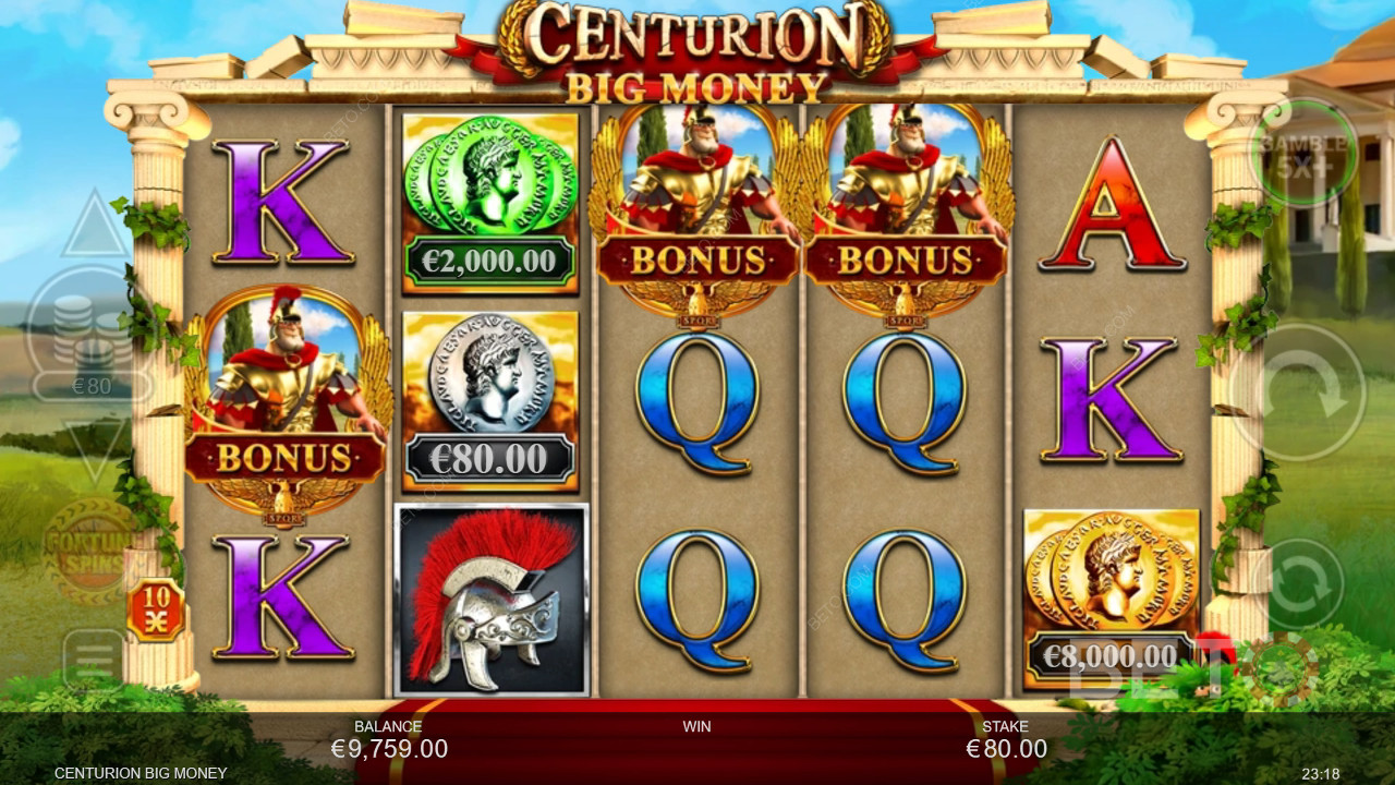 Centurion Big Money: BETO Pokies Review