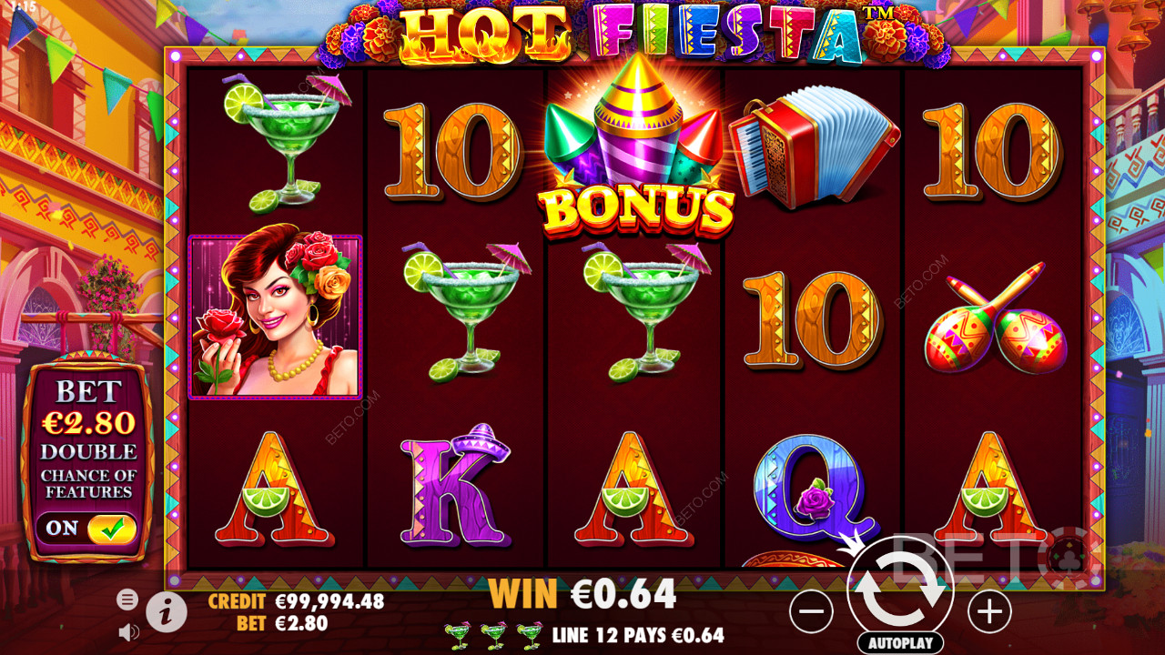Scorching rewards in Hot Fiesta