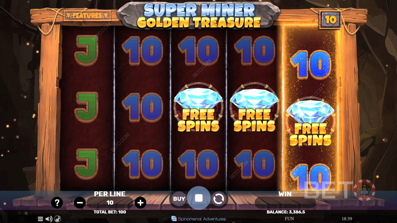 Super Miner - Aussie Gold Rush Review by BETO Pokies