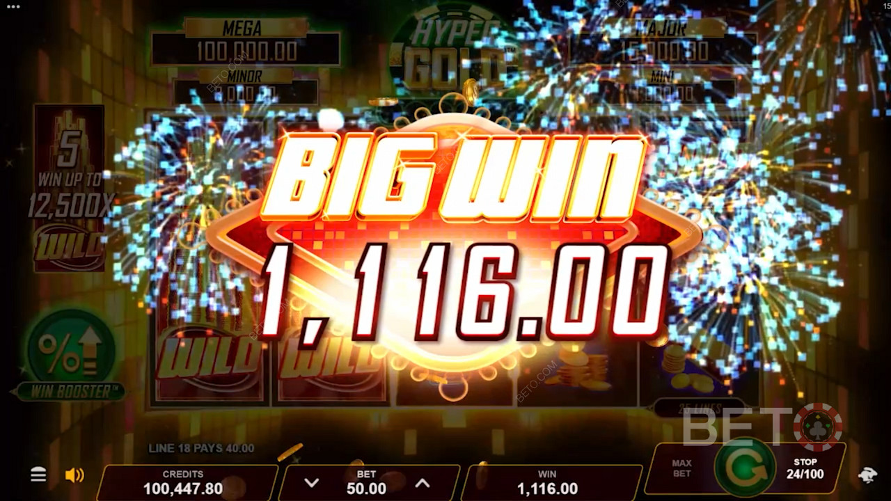 Massive Payout could see you win up to 5,000x your wager