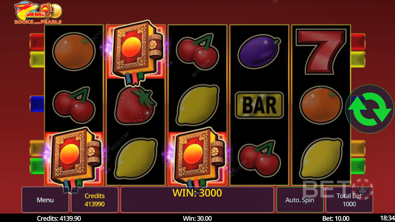 Big Max Books and Pearls: BETO Pokies Review