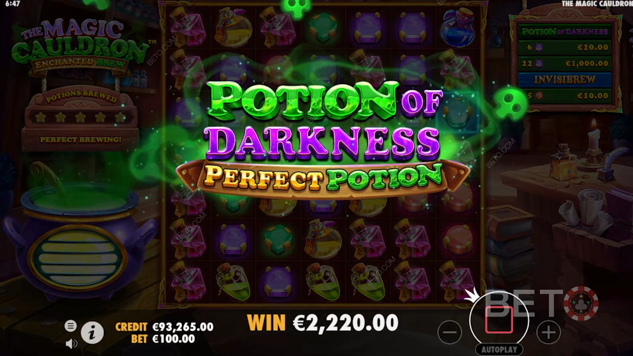 Mystical features of The Magic Cauldron: Enchanted Brew