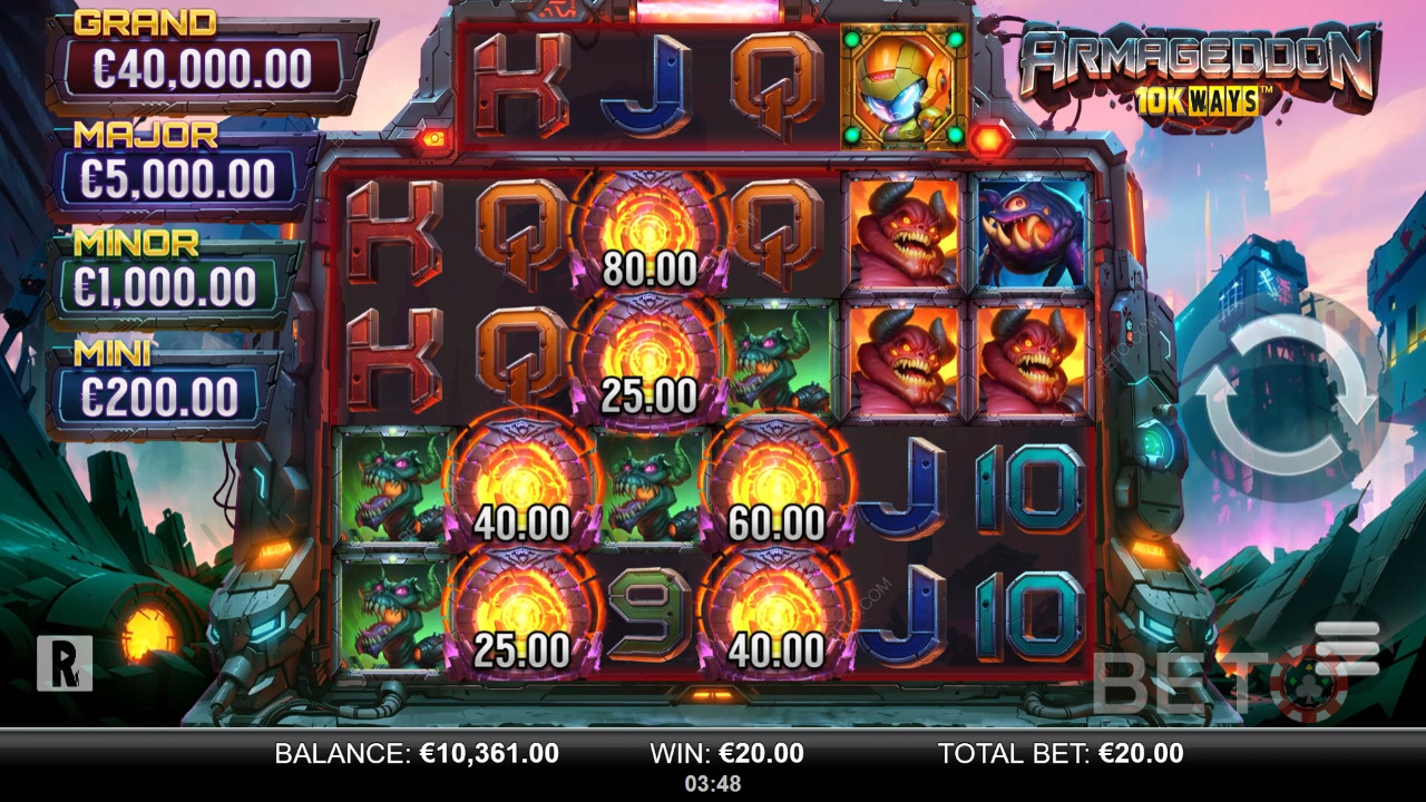 Armageddon 10k Ways Free Play