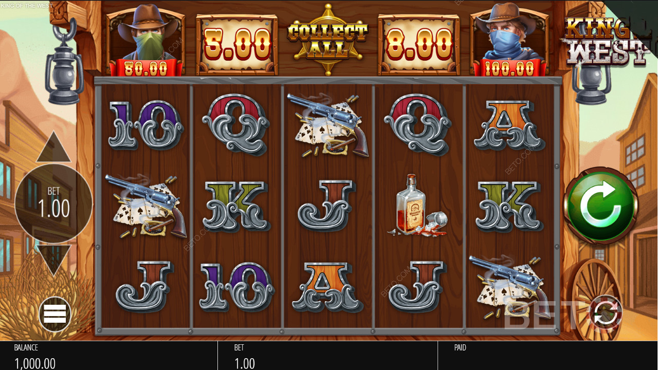 Outback icons in King of The West