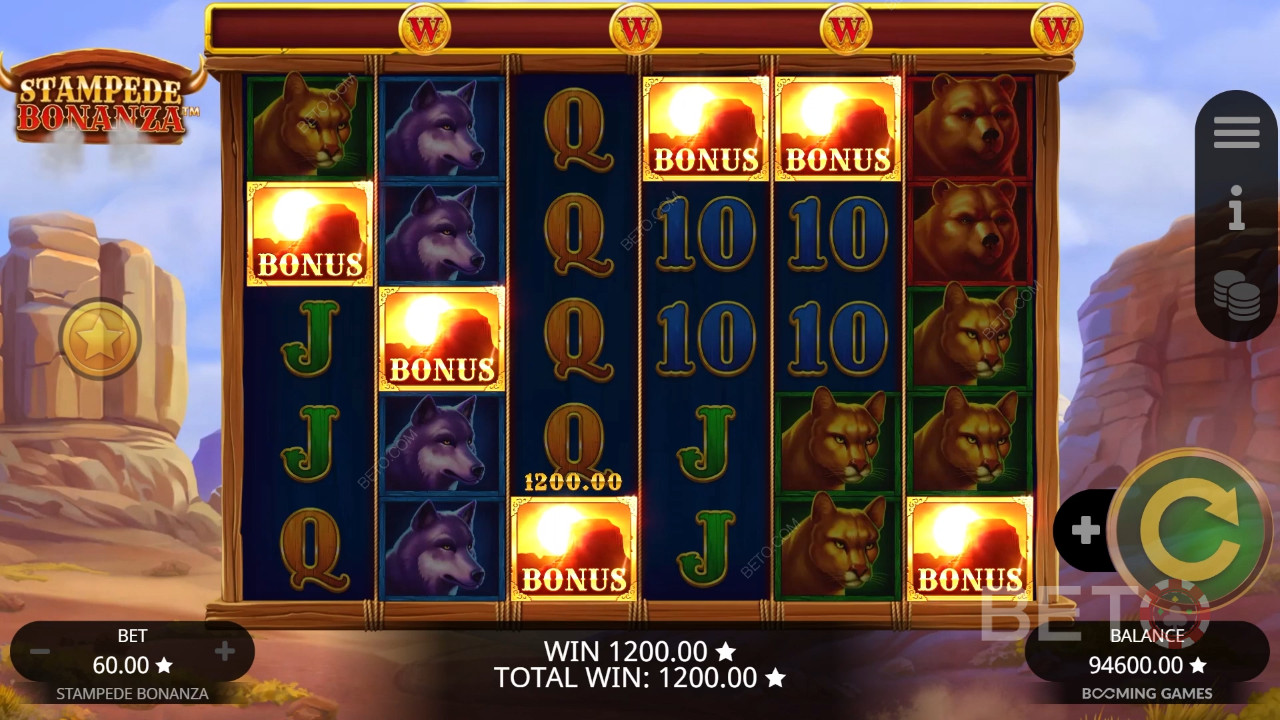 Stampede Bonanza Free Play