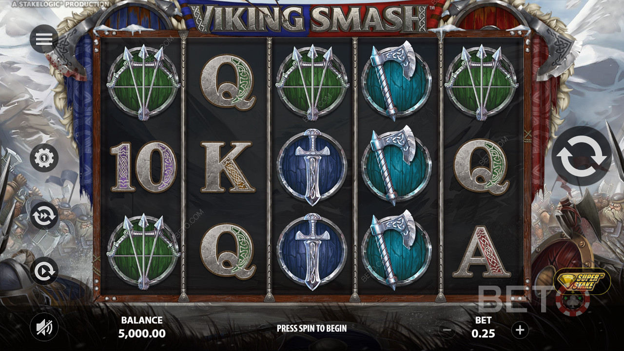 Conquer 5 reels and 243 ways to win in this epic Viking-themed pokie